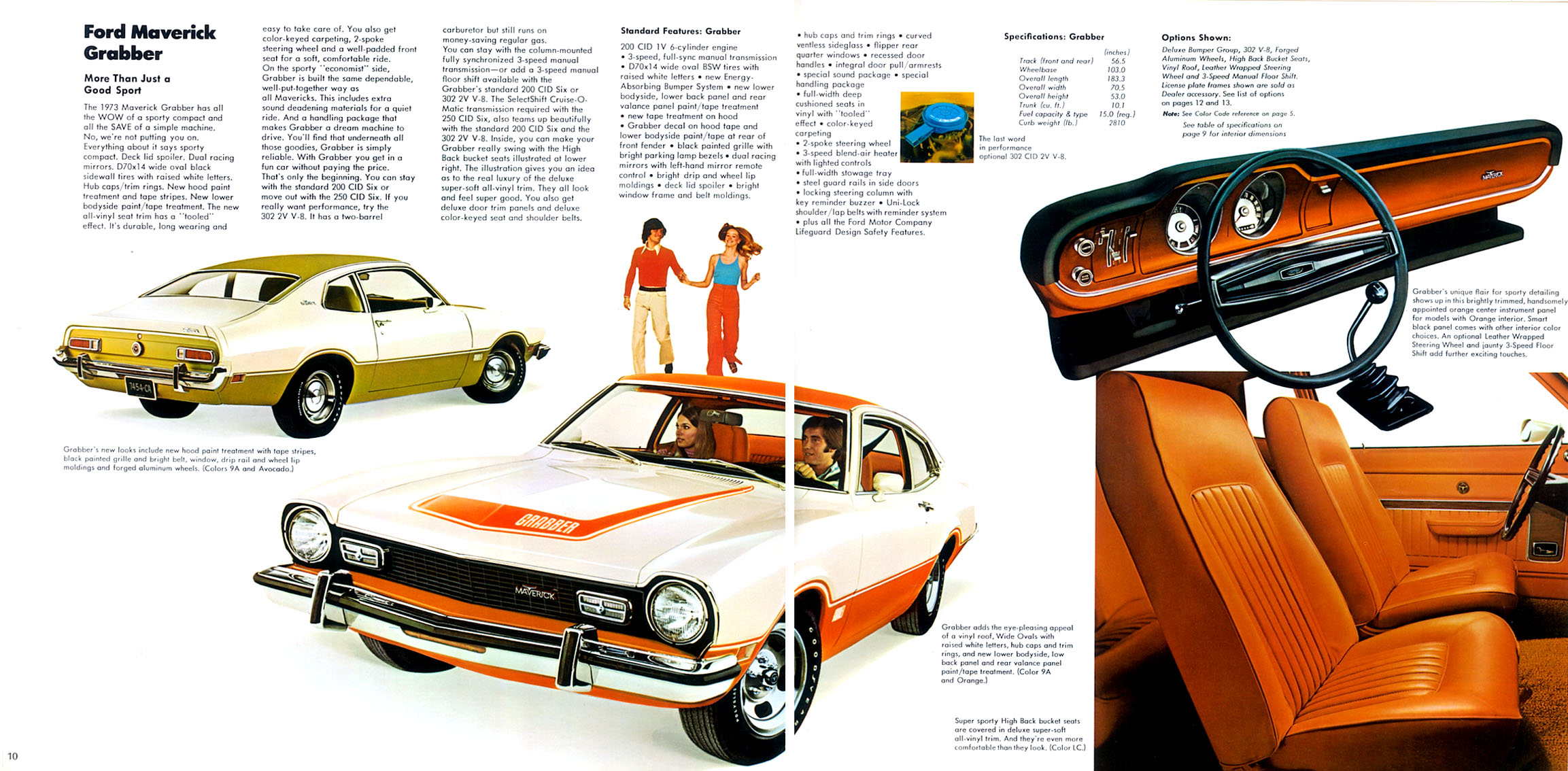 1973 Ford Maverick Brochure Page 5